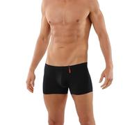 ALBERT KREUZ caleçon Boxer pour Homme Boxeur Shorty en Micromodal très léger élégant et Sportif en Noir M