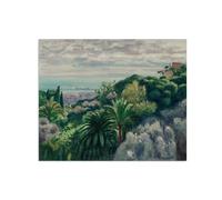 Albert Marquet Célèbre Tableau. Impression sur Toile. Jardin du Palais d'Été. Reproductions Affiche pour Salon Chambre Décoration 60x50cm Sans Cadre