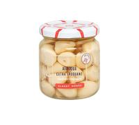 ALBERT MENES Ail Doux Extra Croquant en Saumure, Bocal de 120 g, Antipasti à l'Huile d'Olive Vierge Extra - Lot de 3