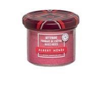 ALBERT MENES Crème de Chèvre à la Betterave et aux Baies Roses - Pot de 100 g, Maison Fondée en 1921 - Lot de 3