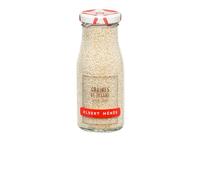 ALBERT MENES Graines de Sésame - Bocal en Verre 80 g - Épice Authentique aux Notes Grillées pour Cuisine Asiatique et Pâtisserie - Lot de 3