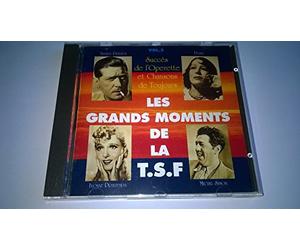 ALBERT PREJEAN -DAMIA -IVONNE PRINTEMPS -MICHEL SIMON -L MARJANE - BORDAS - ANDRE BAUGE - STELLO -ETC - LES GRANDS MOMENTS DE LA T.S.F - VOL 2 - SUCCES DE L'OPERETTE ET CHANSONS DE TOUJOURS