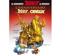 ALBERT RENE astérix tome 34 - l'anniversaire d'astérix et obélix - le livre d'or