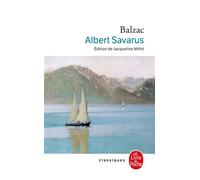 Albert Savarus - Honoré de Balzac - Lgf - Poche - Roman
