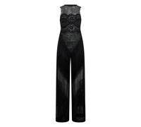 Alberta Ferretti - Combinaison Brodee - Femme - Combinaisons et Ensembles - Noir - Taille: 38 FR