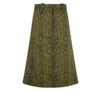 Alberta Ferretti - Going to Trapeze - Femme - Jupes - Vert - Taille: 38 FR