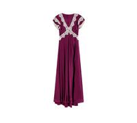ALBERTA FERRETTI robe longue femme en viscose violette - 44