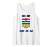 Alberta Independence - Coat of Arms Canada 2026 (White) Débardeur