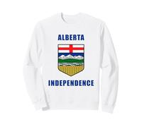 Alberta Independence - Coat of Arms Canada 2026 (White) Sweatshirt