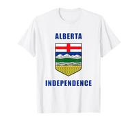 Alberta Independence - Coat of Arms Canada 2026 (White) T-Shirt