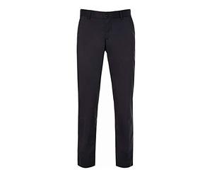 ALBERTO 1909 898 Ceramica Chino Form Lou Pantalon chino pour homme 100 % coton uni