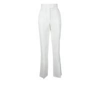 Alberto Audenino - Pantalon Large - Femme - Pantalons - Blanc - Taille: 40 FR