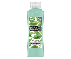Alberto Balsam Tea Tree Tingle - Parfum menthe - Shampoing revitalisant - Soin des cheveux pour toute la famille - 350 ml