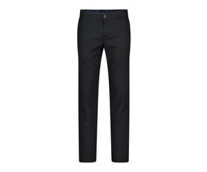 Alberto - Pantalon Confortable Coupe Standard en Coton - Homme - Pantalons - Noir - Taille: W33 L34