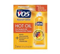 Alberto VO5, huile chaude hydratante, 2 tubes X 14 ml (chacun)
