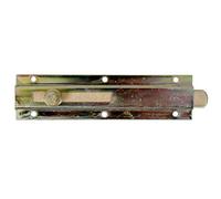 Alberts 111786 Verrou de porte | avec poignée bouton, sans boucle | bichromaté | 150 x 40 mm