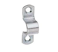 Alberts 133566 Gâche | avec trous de vis fraisés | passivé | 9 x 12 mm