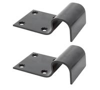 Alberts 137410 Butée d'arrêt | à visser | en noir | 50 x 90 mm | Set de 2 pièces