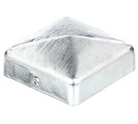 GAH Alberts poteaux Capuchon pour poteaux en bois 70 x 70 mm Plate, galvanisé 20580 5.