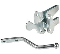 Alberts 210182 Fermeture de portillon | zinguée | longueur de platine 55 mm | largeur de platine 45 mm