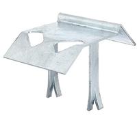 Gust. Alberts Butée d'arrêt 210939 – à enfoncer ou à sceller, galvanisée à chaud 125 x 47 mm