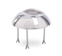 Alberts 210953 Butée d'arrêt | à sceller, avec trous oblongs | fonte d'aluminium | Ø205 x 65 mm