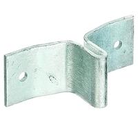 Alberts 211554 Patte pour poteau de clôture en profilé T | galvanisé à chaud | 114 x 40 mm