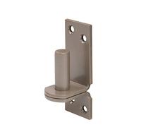 Alberts 300104 DURAVIS®® Gond sur platine | crochet DI | couleur beige perle, double plastification RAL 1035 | cote axe Ø16 mm | platine 115 x 40 mm