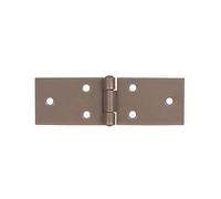 Alberts 300586 DURAVIS® Charnière | en beige perle, à couche duplex RAL 1035 | taille 32 x 100 x 1,5 mm