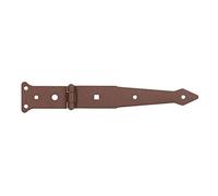 Alberts 300852 DURAVIS® Penture charnière | couleur rouille, à couche duplex | taille 202/77 x 48 mm