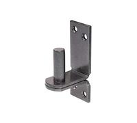 Alberts 301446 DURAVIS® Gond sur platine | crochet DII | en noir diamant, à couche duplex | cote axe Ø16 mm | platine 113 x 40 mm
