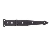 Alberts 301521 DURAVIS® Penture charnière | en noir diamant, à couche duplex | taille 202/77 x 48 mm
