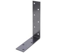 Alberts 301613 DURAVIS®® Équerre de poutre | ailes inégales | couleur noir diamant, double plastification | 160 x 240 x 50 mm
