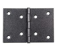 Alberts 301835 DURAVIS® Charnière | large | en noir diamant, à couche duplex | taille 60 x 90 x 1,25 mm