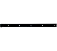 Alberts 308544 Paumelle de magasin | en différentes versions | noir | rouleau Ø14 mm | taille 700 x 35 mm