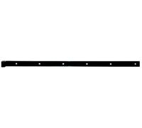 Alberts 308551 Paumelle de magasin | en différents modèles | noir | rouleau Ø14 mm | taille 800 x 35 mm