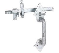 Alberts 310387 Poignée | portails de clôture tressée et portails en bois légers | à visser ou à enfoncer | galvanisée à chaud | longueur 260 mm