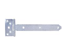 Alberts 310660 Penture anglaise | avec tige sertie | passivé | penture 242 x 34 mm | charnière 90 x 45 mm