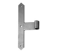 Alberts 312893 Penture du milieu | galvanisée à chaud | forme pointue | à visser | 300 x 40 mm | Ø rouleau 16 mm