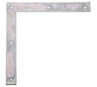 Alberts 313043 Équerre de fenêtre renforcée | passivée | 250 x 250 x 30 mm