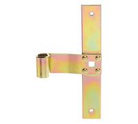 Alberts 313548 Penture du milieu | droite, bout droit | passivée | gond Ø13 mm | taille 200 x 30 mm