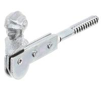 GAH Alberts Bas de porte-obturateur 129x77mm acier galvanisé jaune galvanisé brut Quantité:1