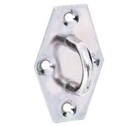 Alberts 316471 Anneau sur platine | passivé | 60 x 41 mm