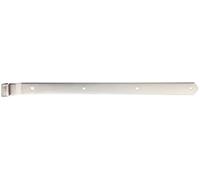 Alberts 318208 Penture | en différentes versions | acier inoxydable | gond Ø16 mm | taille 704 x 45 mm