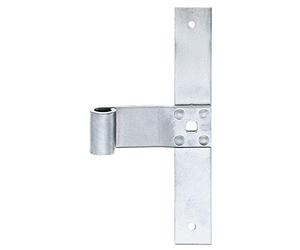 Alberts 326135 Penture du milieu | droite, bout droit | acier inoxydable | gond Ø13 mm | taille 200 x 30 mm