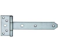 Alberts 327125 Penture anglaise | avec goupille rivetée | acier inoxydable | penture 192 x 34 mm | charnière 92 x 44 mm