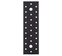 Alberts 329471 Lochplatte Noir-Revêtement en plastique-200 x 60 x 2 mm