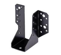 Alberts 329570 Sabot de charpente - type A, ailes extérieures - noir - plastifié - 45 x 110 mm