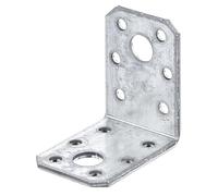 Alberts 329723 Équerre d'assemblage | galvanisée Sendzimir | 50 x 50 x 35 mm | Set de 50 pièces