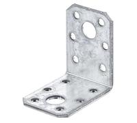 Alberts 329792 Équerre d'assemblage | galvanisée Sendzimir | 50 x 50 x 35 mm | Set de 18